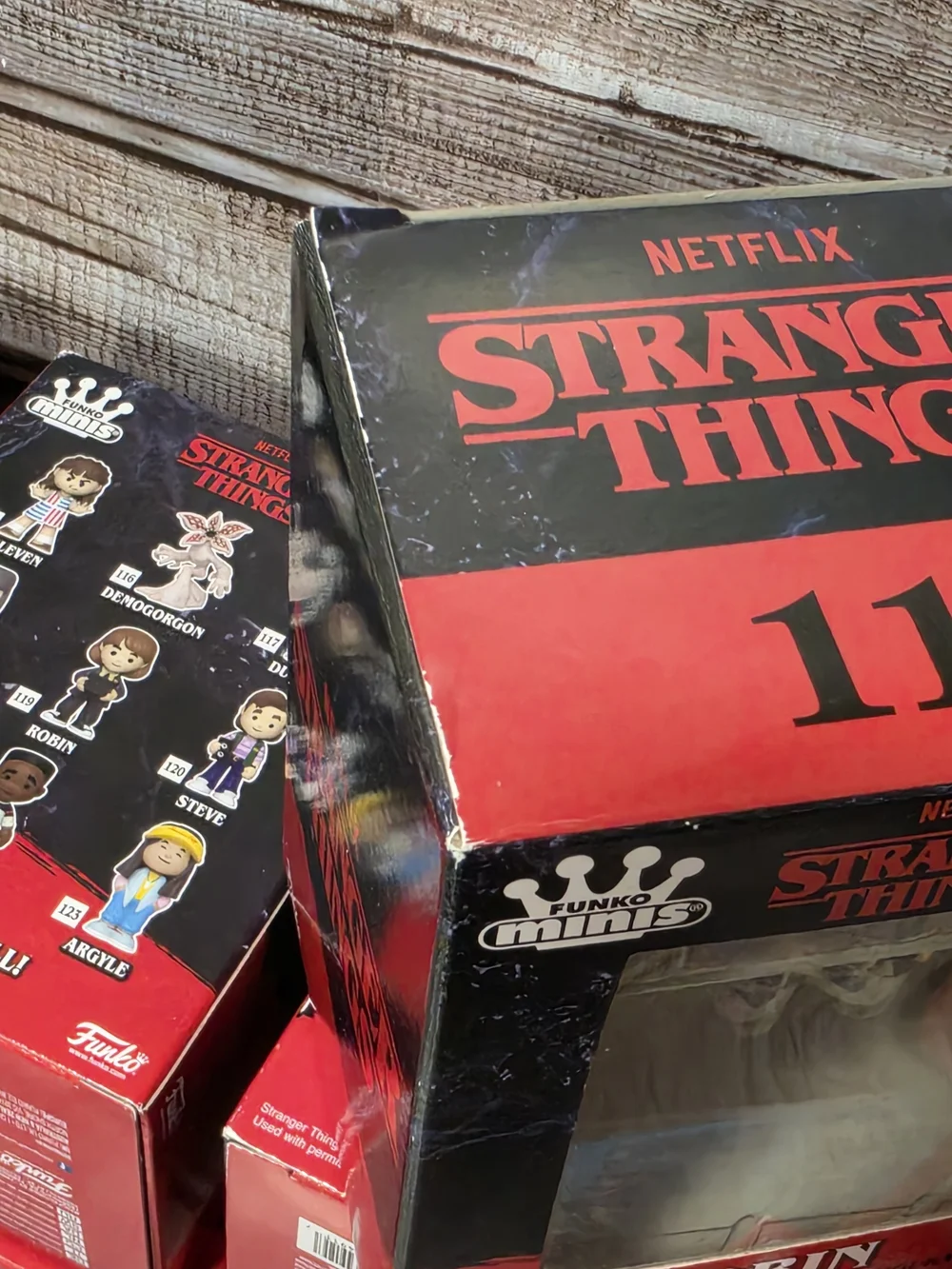 Complete Set of Stranger Things Mini Funko Figures